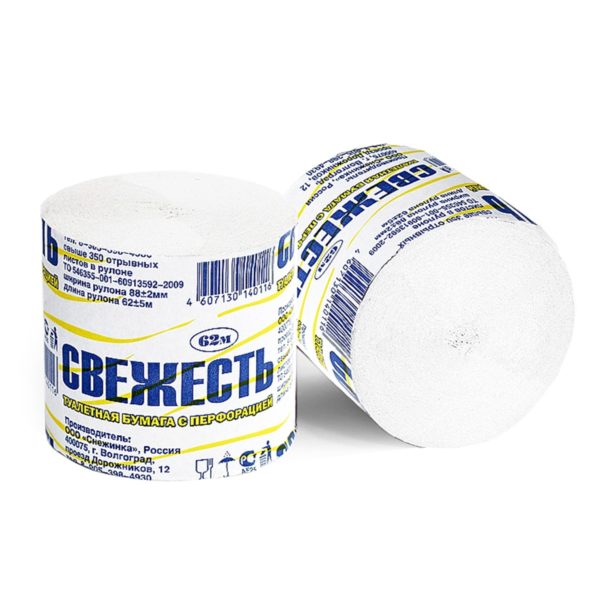 Краснодар — Туалетная бумага  «Свежесть» без втулки оптом.